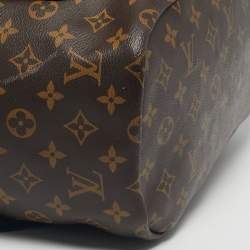 Pre Owned Louis Vuitton Monogram Macassar Canvas Zack Backpack