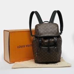 Pre Owned Louis Vuitton Monogram Macassar Canvas Zack Backpack