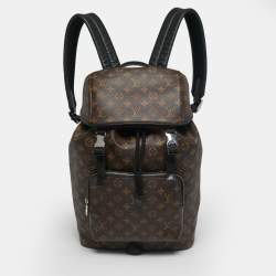Pre Owned Louis Vuitton Monogram Macassar Canvas Zack Backpack