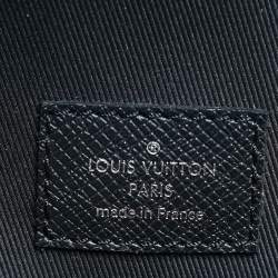Pre Owned Louis Vuitton Monogram Eclipse Canvas and Taiga Leather Discovery Backpack