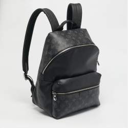 Pre Owned Louis Vuitton Monogram Eclipse Canvas and Taiga Leather Discovery Backpack