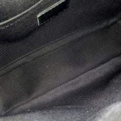 Pre Owned Louis Vuitton Black/Brown Coated Canvas S-Lock Messenger Bag