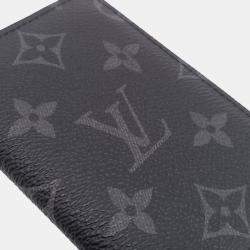 Pre Owned Louis Vuitton Grey Coated Canvas Pocket Organizer