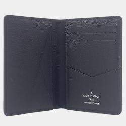 Pre Owned Louis Vuitton Grey Coated Canvas Pocket Organizer