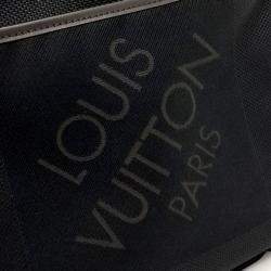 Pre Owned Louis Vuitton Black Fabric Damier-GÃ©ant Bongo Backpack