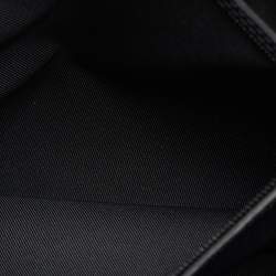 Pre Owned Louis Vuitton Black Taurillon Leather Keepall Bandoulière 50 Bag
