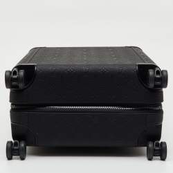Pre Owned Louis Vuitton Black Taurillon Leather Horizon 55 Rolling Luggage