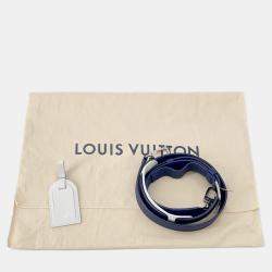 Pre Owned Louis Vuitton City Keepall Blue/White Monogram Bandana