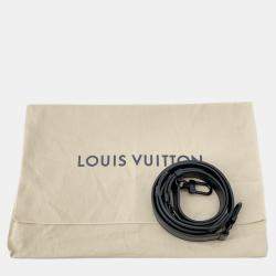 Pre Owned Louis Vuitton Handle Soft Trunk Noir Monogram Macassar Canvas