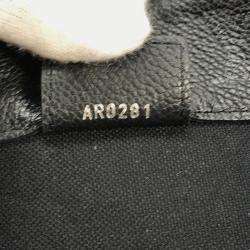 Pre Owned Louis Vuitton Monogram Empreinte With Holes Pm Tote Leather Noir Black