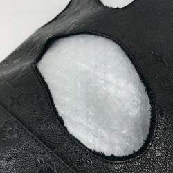 Pre Owned Louis Vuitton Monogram Empreinte With Holes Pm Tote Leather Noir Black