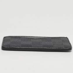 Pre Owned Louis Vuitton Damier Graphite Canvas Neo Card Holder