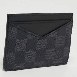 Pre Owned Louis Vuitton Damier Graphite Canvas Neo Card Holder