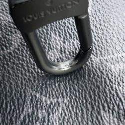 Pre Owned Louis Vuitton Steamer Noir Monogram Eclipse Size Pm