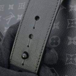 Pre Owned Louis Vuitton Steamer Noir Monogram Eclipse Size Pm