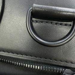 Pre Owned Louis Vuitton Steamer Noir Monogram Eclipse Size Pm