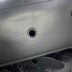 Pre Owned Louis Vuitton Steamer Noir Monogram Eclipse Size Pm