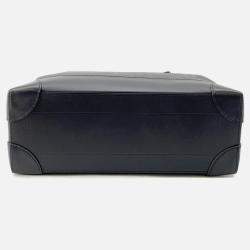 Pre Owned Louis Vuitton Steamer Noir Monogram Eclipse Size Pm