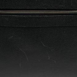 Pre Owned Louis Vuitton Black Taiga Leather Alexander Briefcase 