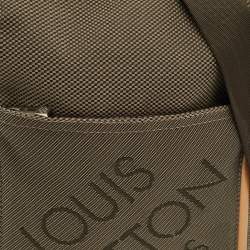 Pre Owned Louis Vuitton Terre Damier Geant Canvas Citadin Messenger Bag