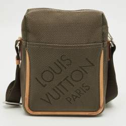 Pre Owned Louis Vuitton Terre Damier Geant Canvas Citadin Messenger Bag