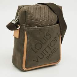 Pre Owned Louis Vuitton Terre Damier Geant Canvas Citadin Messenger Bag