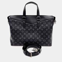 Pre Owned Louis Vuitton Black PVC Eclipse Explorer Briefcase