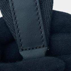 Pre Owned Louis Vuitton Alpha Wearable Wallet Noir Grained Calf Leather Lv Aerogram