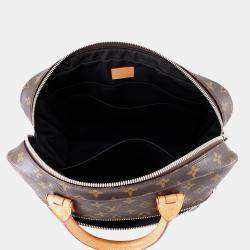 Pre Owned Louis Vuitton Horizon Briefcase Brown Monogram