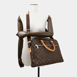 Pre Owned Louis Vuitton Horizon Briefcase Brown Monogram