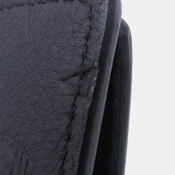 Pre Owned Louis Vuitton Portefeuille Brazza Noir Monogram Shadow