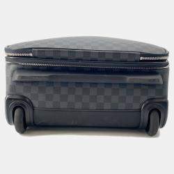 Pre Owned Louis Vuitton Pegase Noir Damier Graphite Size 55