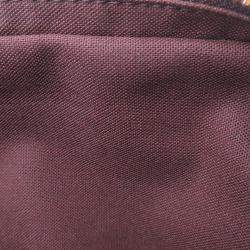 Pre Owned Louis Vuitton Bum Bag Brooklyn Brown Damier Ebene Canvas