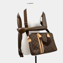 Pre Owned Louis Vuitton Sac Bosphore Brown Monogram