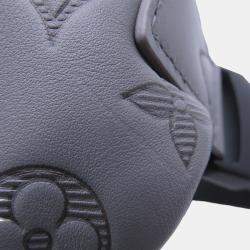 Pre Owned Louis Vuitton Discovery Bumbag Gray Monogram Shadow Size Pm