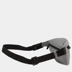 Pre Owned Louis Vuitton Discovery Bumbag Gray Monogram Shadow Size Pm