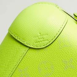 Pre Owned حقيبة سفر لوي فيتون هوريزون 55 كانفاس مونوغرام نيون