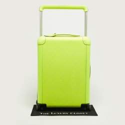 Pre Owned حقيبة سفر لوي فيتون هوريزون 55 كانفاس مونوغرام نيون