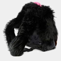 Pre Owned حقيبة ظهر لويس فويتون أوتوني هيفر 2020 فرو متعدد نوير مونوغرام فرو