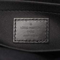 مملوكة مسبقًا حقيبة لويس فويتون ساك بلات ٢٤ ساعة بنمط مونوغرام أكلبس قماش مطلي جلد أسود