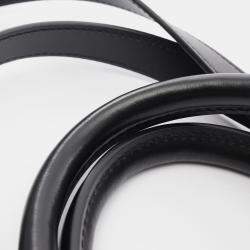 مملوكة مسبقًا حقيبة لويس فويتون ساك بلات ٢٤ ساعة بنمط مونوغرام أكلبس قماش مطلي جلد أسود