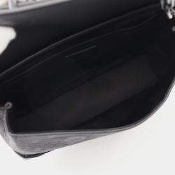 Pre Owned Louis Vuitton Steamer Pm Handbag Leather Monogram Taurillon Black