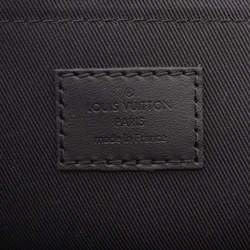 Pre Owned Louis Vuitton Steamer Pm Handbag Leather Monogram Taurillon Black