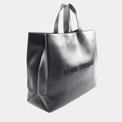 مملوكة مسبقًا حقيبة تسوق لوي فيتون شوبر توت جلد سوداء مم