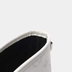 Pre Owned حقيبة لوي فيتون ويكند توت ن.م قماش ومغلفة جلد طيغا راما أبيض