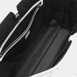 Pre Owned حقيبة لوي فيتون ويكند توت ن.م قماش ومغلفة جلد طيغا راما أبيض