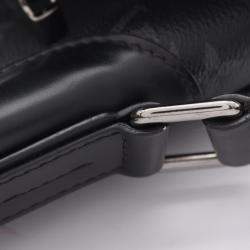 مملوكة مسبقًا Louis Vuitton Messenger Voyage Pm Shoulder Bag In Monogram Eclipse Coated Canvas And Leather Black