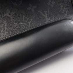 مملوكة مسبقًا Louis Vuitton Messenger Voyage Pm Shoulder Bag In Monogram Eclipse Coated Canvas And Leather Black
