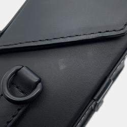 مملوكة مسبقًا Louis Vuitton Monogram Taurillon Vertical Trunk Wearable Wallet Shoulder Bag Black