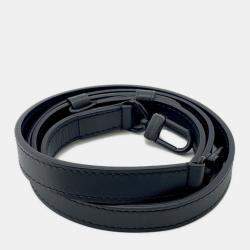 مملوكة مسبقًا Louis Vuitton Monogram Taurillon Vertical Trunk Wearable Wallet Shoulder Bag Black